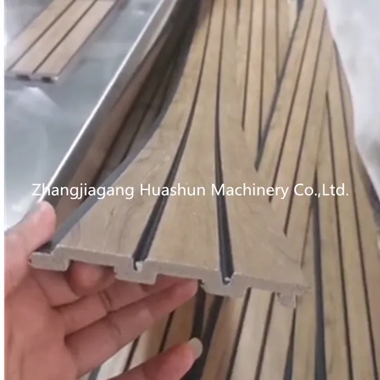 PS Decorative Louvers Charcoal Wall Panel Making Extrusion Line Machinery