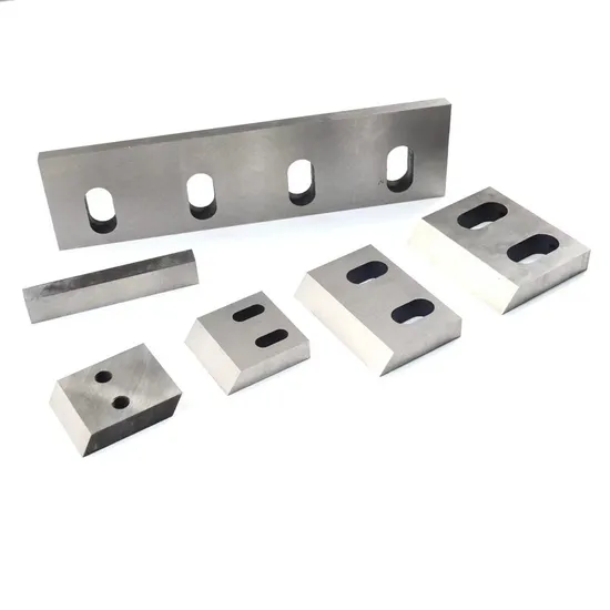 Plastic Film, Nylon Glass Plastic Recycling Machine Shredder Knife Crusher Machine Blade