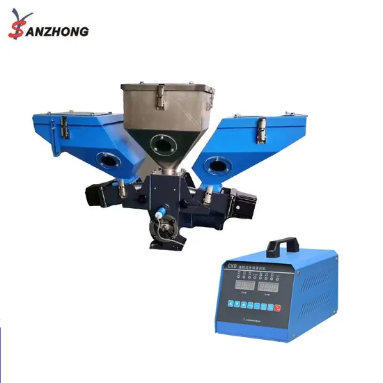 Plastic Automatic Mixer Screws Feeder Ground Dosing Unit Dosers Double Color Masterbatch Volumetric Doser