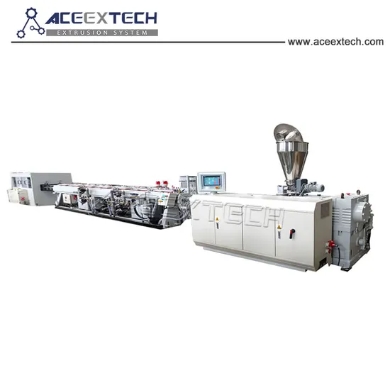 PVC Double Wall Corrugated Pipe Extrusion Line