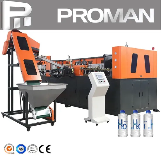Fully Automatic 2/4/6 Cavity Servo Motor Plastic Pet Small Bottle Blower Making Machine
