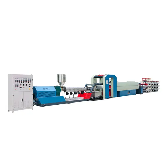 Plastic Twine PP Raffia Split Film Extruding Machine Baler Twine Making Machine