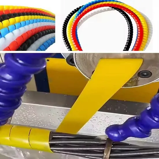 PP Hose Spiral Protective Sleeves Tube Extrusion Equipment