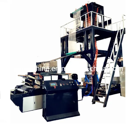 High Speed ABA Three Layers HDPE LDPE PLA Biodegrdable Shrink Plastic Film Blowing Machine