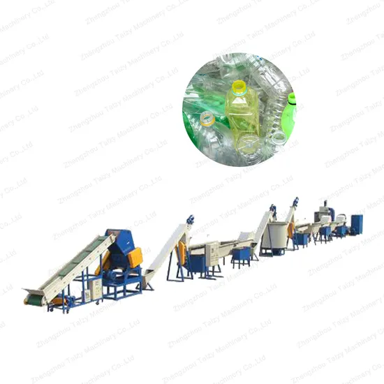 Automatic Friction Waste Crusher and Washing Line Recyclable Plastic Machine