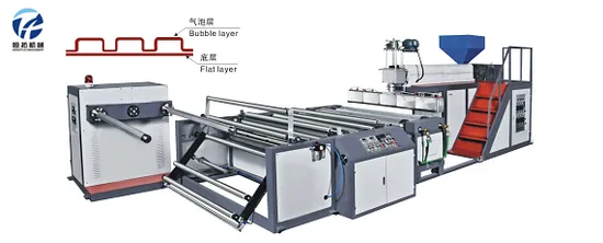 China Brand Air Bubble Compound Film Making Machine