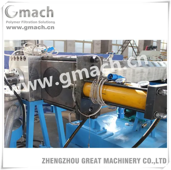 Plastic Recycling Pelletizers Melt Filter
