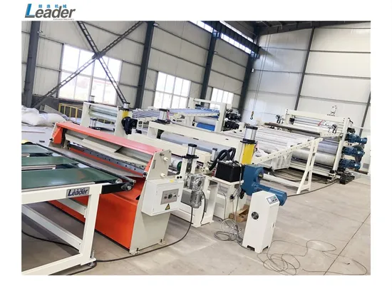 ABS HIPS Board Plastic Sheet Extruder Machine Manufacture Travelling Bag Production Line