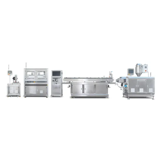 PS Pipette Single Screw Precision Extrusion Production Line