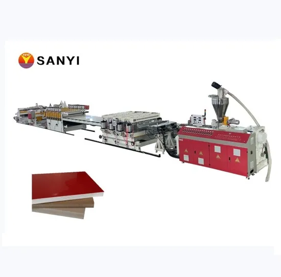 Advanced Plastic Machine for WPC PVC Foam Board Production
