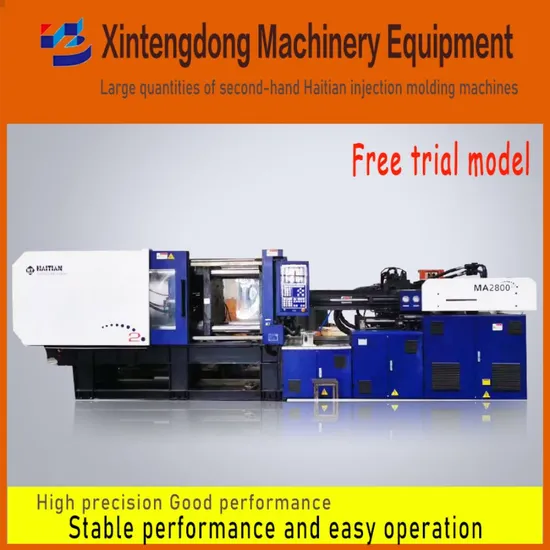 Haitian Second-Hand Servo 280ton Horizontal Fully Automatic Plastic Ma2800 Injection Molding Machine