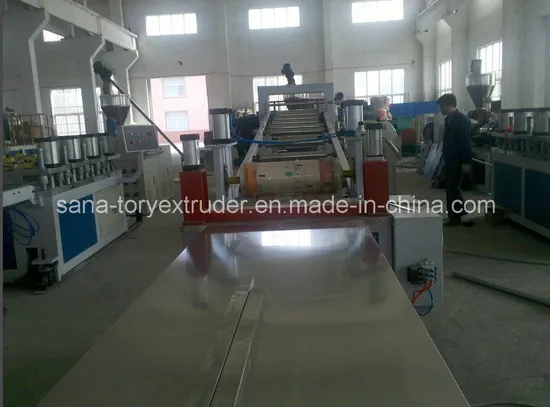 PVC Free Foaming Board Extrusion Machine/Plastic Extruder Line