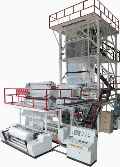 Wuhan Jiusheng Automatic Three Layer Plastic Film Blown Co Extruder