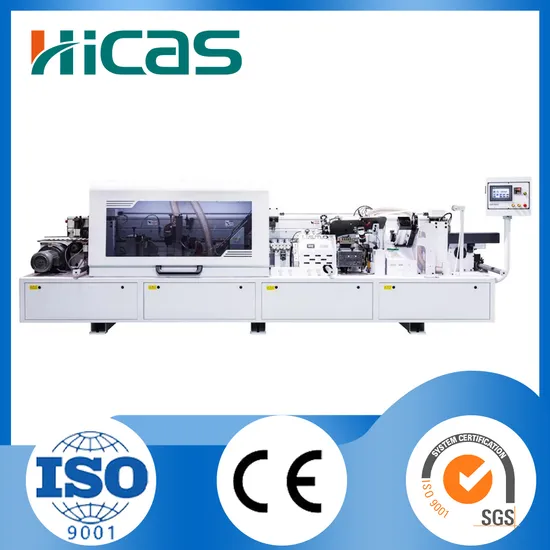 Hx450 Woodworking Automatic Bevel Vetical Integrate Edge Banding Machine