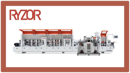 China Furniture Panel Processing Machinery Manufacturer / Ryzor Edge Banding Machine with PUR