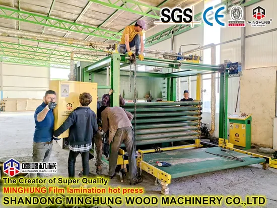 Laminating Hot Press for Film Faced Shuttering Waterproof Construction Plywood Production