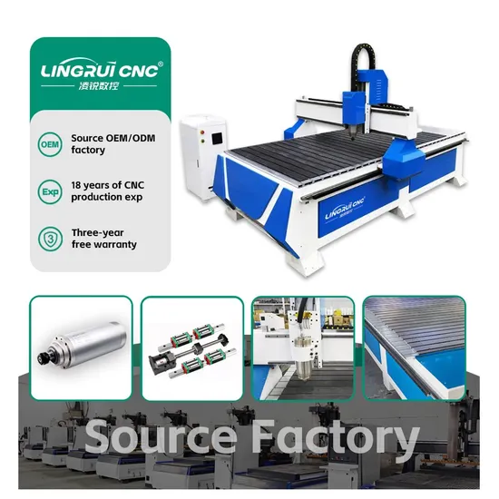 Hot Sale 3 Axis Router CNC Customized Wood Acrylic Cutting CNC Router Price 1325 1530 2030 Machine with Vacuum Table