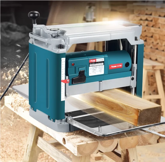 Small Low Noise Woodworking Thick Planer Woodworking Surface Planer