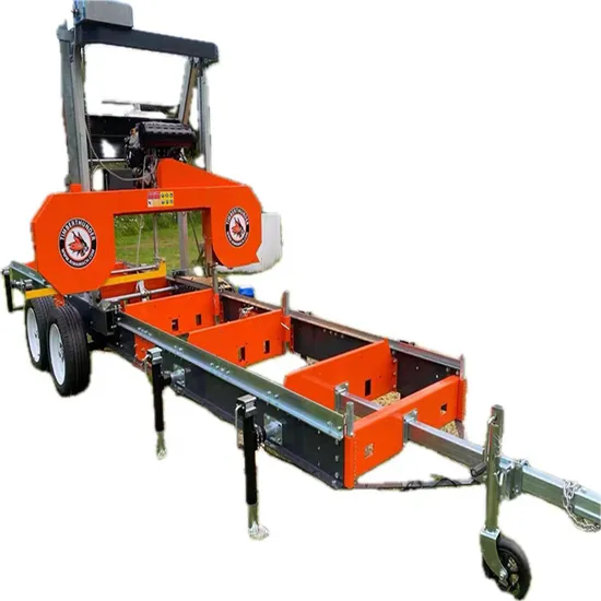 Rima Gasoline / Electric Wheeled / Trailer/ Stationary Band Sawmill Wood Saw