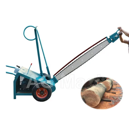 Electric/Gasoline Chainsaw Log Cutting Machine Wood Saw Machine Portable Chain Sawmill Wood Slasher Machine
