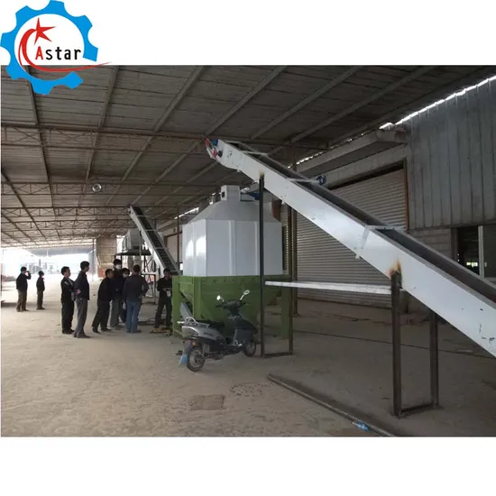 Output 1t/H Ce Approved Wood Pellet Mill With Automatic Lubrication Machine