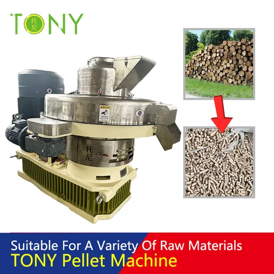 Sawdust Efb Straw Wood Pellet Machine 2-2.5ton/H with 132kw