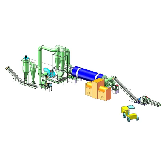 Hot Sale in Europe 0.5-10t/H Wood Pellet Line Wood Pellet Plant Wood Sawdust Pelleting Machine