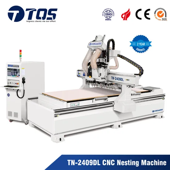 Tqs CNC Router/CNC Nesting Machine/Nc Control/Woodworking Machine/CNC Nesting Line