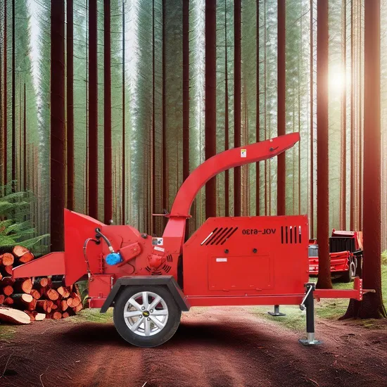 40HP Diesel Wood Chipper Retail Wood Chipper Machine Diesel Forestry Wood Chipper Branch Shredder