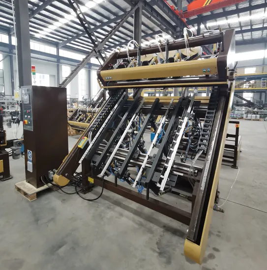 Vertical Stringer Wooden Pallet Nailer Wood Block Pallet Nailing Machine