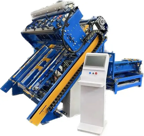 New Type Woodworking Machinery Automatic Wood Pallet Making Wood Pallet Nailing Machine
