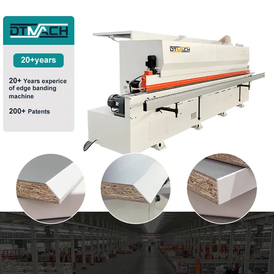 Automatic Straight and Bevel 45 Edge Banding Machine Fully Automatic Woodworking for Furniture