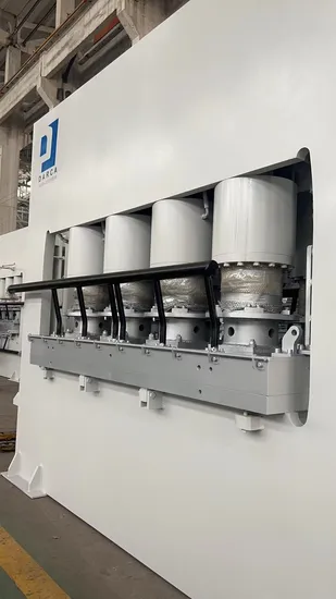 Weihai Reliable 1800t Short Cycle Pre Lam Press Machinery From Lamination Production Line
