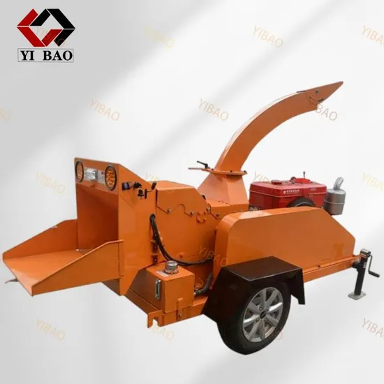 Factory Supply 16 Inch Diesel Engine Wood Floor Grinder Mesin Shredder Mini Biomass Shredder Ldt2009