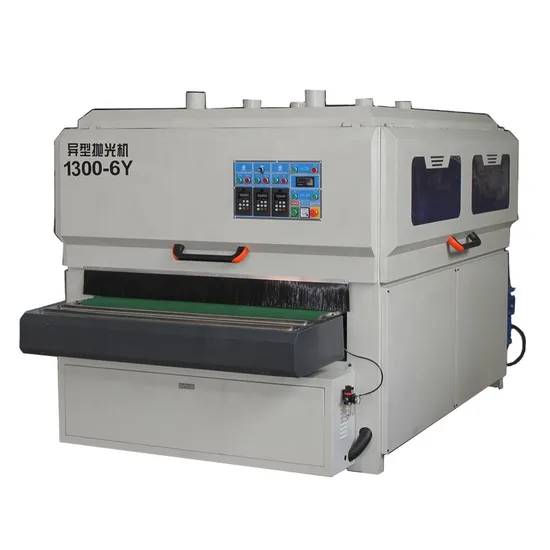 High Quality Wood MDF Polishing Brushing Sanding Machine for MDF Kitchen Cabinet Door/Woodworking Polish Machinery Wood Polisher Drum Belt Sander Polisher