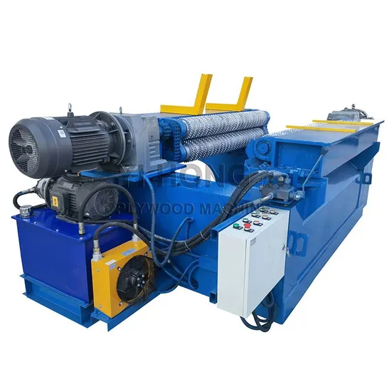 High Quality Heavy Duty Rounding Wood Log Debarking Machine in Veveer Rotary Peeling Line