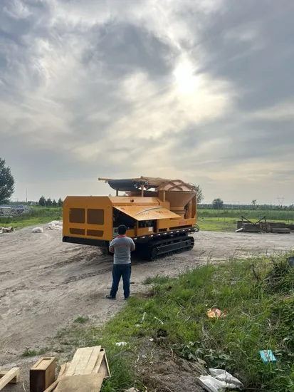 Biomass Application, Branches, Logs, Straw, Straw, Bamboo Wood Debris Crusher