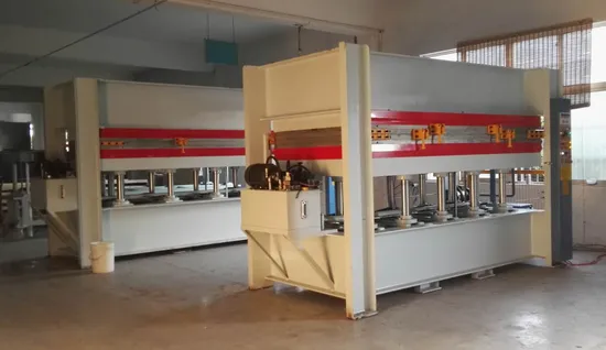 100t 2 Layers Hot Press Machine for Wooden Door