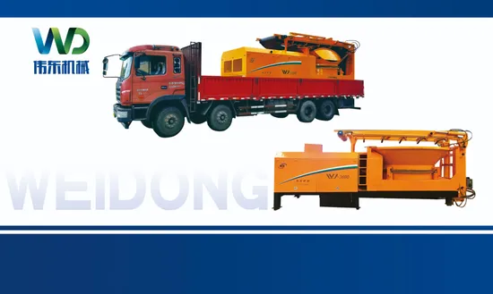 Wd3600 Is Equipped with a Truck-Mounted Wood Crusher