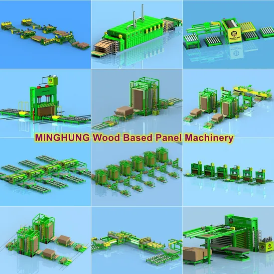 Plywood Production Equipment Machine Woodworking Wood Based Panel Machinery