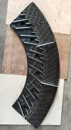 58inch Refiner Segment Griding Disc Alloy Refiner Plate for MDF Panel Machine