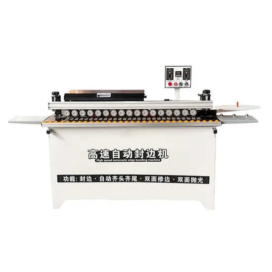 High-Speed Fully Automatic Linear Edge Banding Machine for MDF PVC