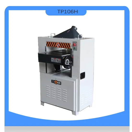 ZICAR Factory price TP105H single side wood planing machine multifunction machine woodworking thickness planer