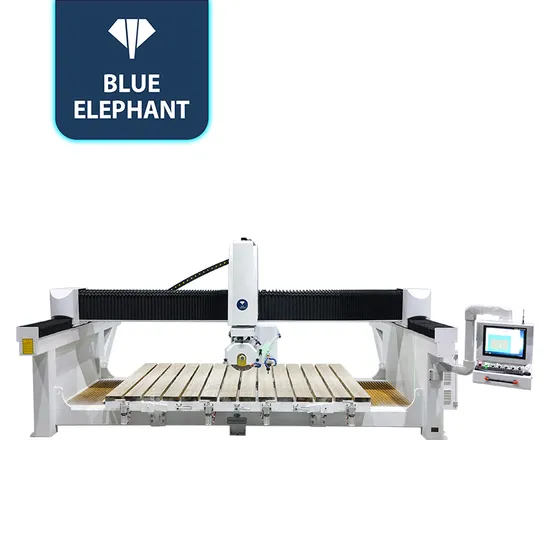 Economical 4+1 CNC Bridge Saw 4 Aixs Marble Stone Bridge Saw Machine