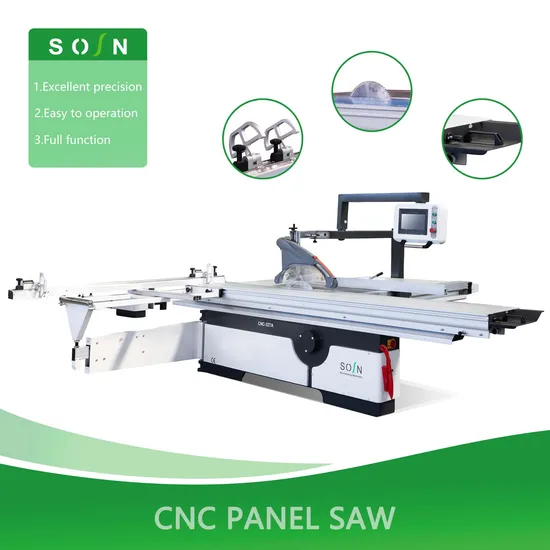 Woodworking Automatic CNC Panel Saw for Cutting Wood