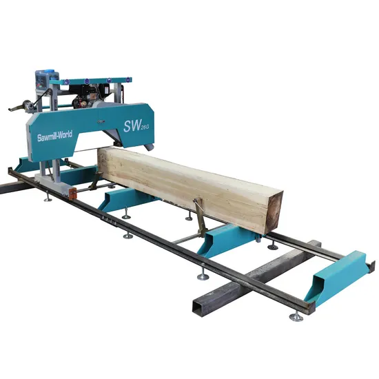 Electric Engine Ultra Portable Horizontal Band Sawmill Machine for Cutting Wood Board