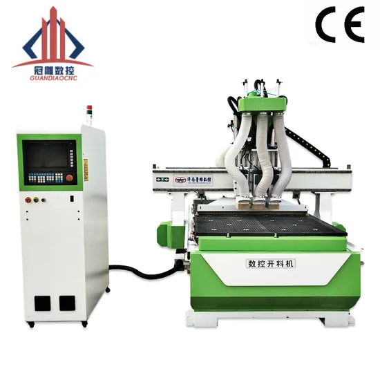 Professional 3 Independent Spindle 3D Metal Wood CNC Woodworking Cutting Engraving Machinery for Wooden Door