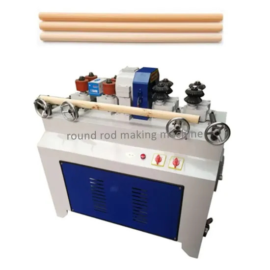 380V/220V Wood Round Bar Making Machine to Make Broom Handle