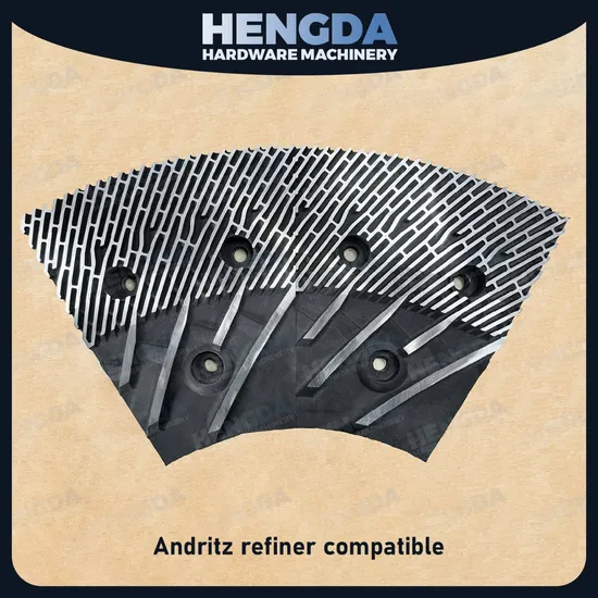 Customized Refiner Segment Defibrator Plate Disc for MDF Production