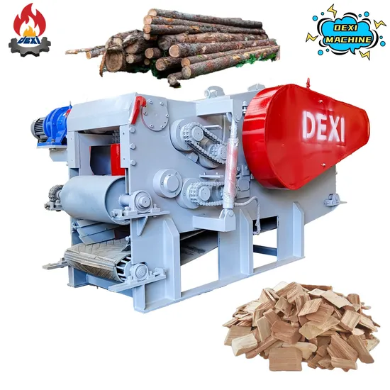 Capacity 5-8 Ton/Hour Industrial Homemade Mobile Drum Wood Chipper Machine Price and Wood Chipper Shredder
